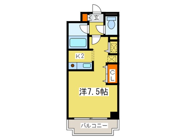 アブニ－ル桑園の物件間取画像